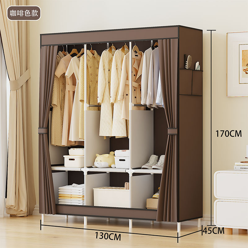 Gabinete multifuncional no tejido a prueba de polvo para el hogar simple y asequible Gabinete del dormitorio SHEIN / TEMU