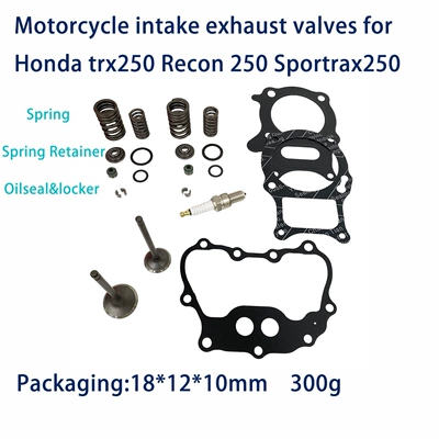 Valves and components for Honda Trx250