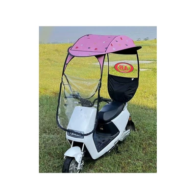Elektromobil üçün ön şüşə çətiri (günlük), New Thickened Electric Scooter