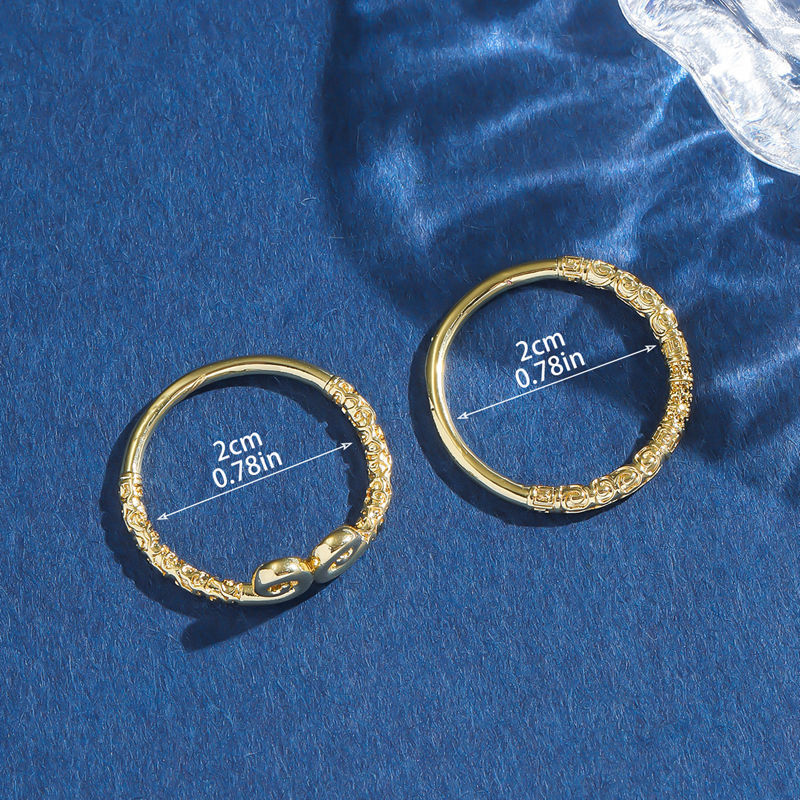 Black Myth Wukong Pendant Solid Pendant Necklace Gold Hoop Rod Tight Hoop Curse Pair Ring Chinese Style Necklace_voghion.com