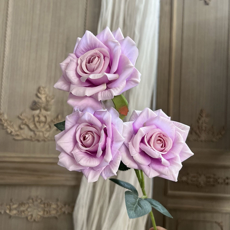 3헤드 컬링 코너 로즈-퍼플