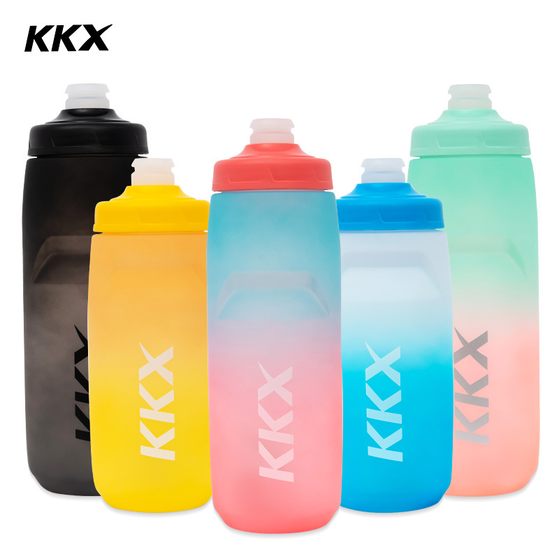 KKX Bicycle Sports Kettle Squeeze Jet Mountain Road Kettle Riding Outdoor Portable Water Bottle Cup Rapha
