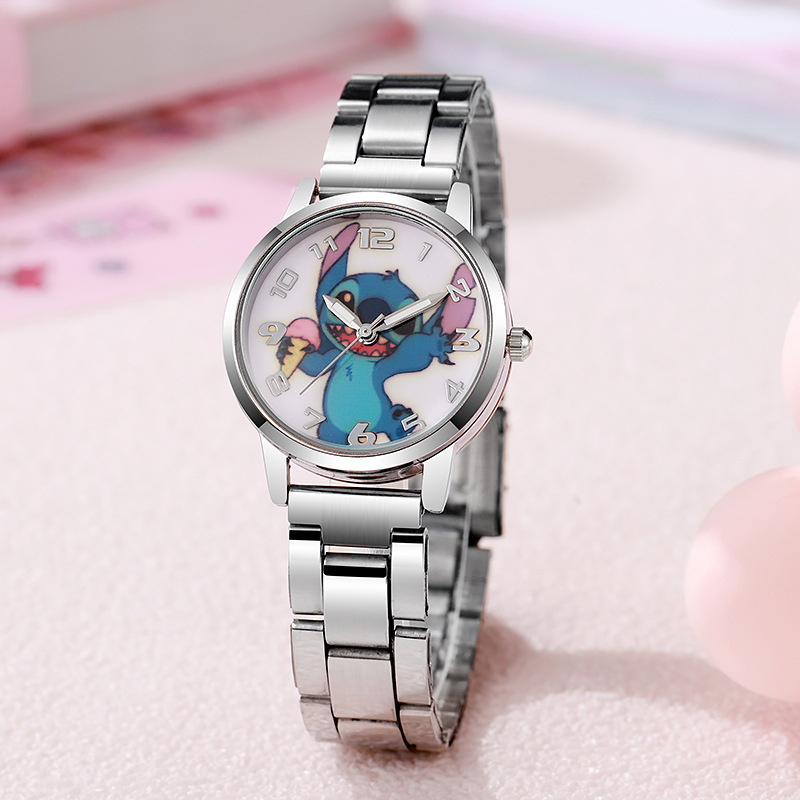New Stitch Stitch Stitch Watches Steel Strap Life Waterproof Children Student Women Cartoon Watches New Stitch Stitch Stitch Watches Steel Strap Life Waterproof Children Student Women Cartoon Watches