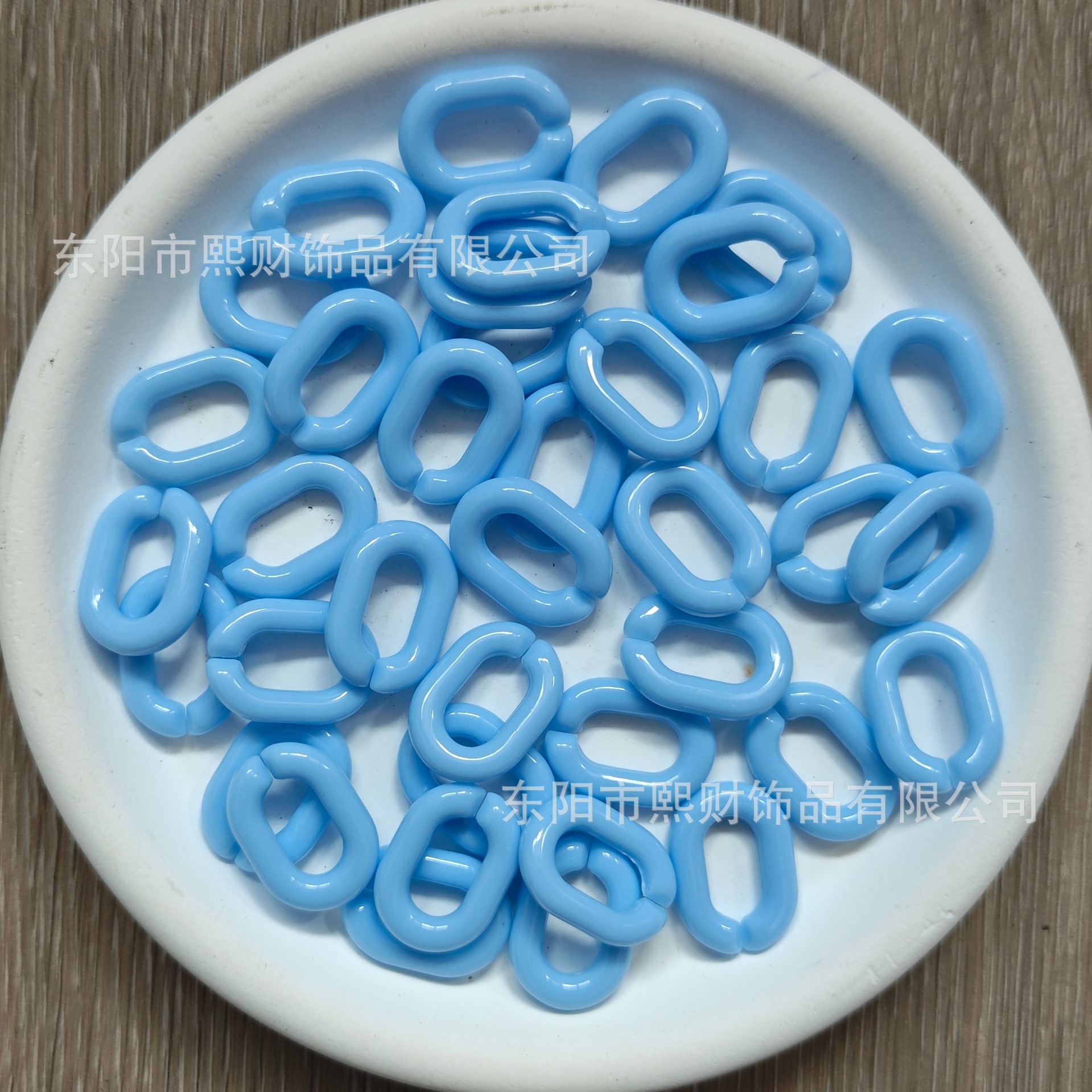 20x14mm color acrílico cadena hebilla anillo llavero bolsa colgante accesorios de la joyería de DIY fábrica al por mayor