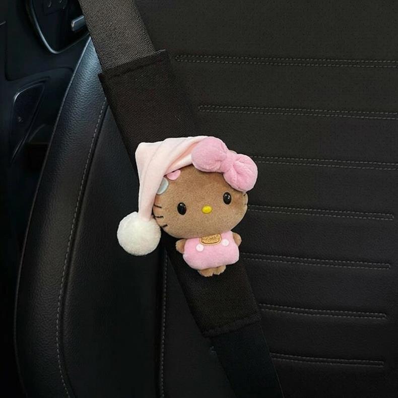 Car Seat Belt Shoulder Pads for Women, Cute and Soft, Anti-Neck Strangulation, Couple's Car Protection and Decorative Covers