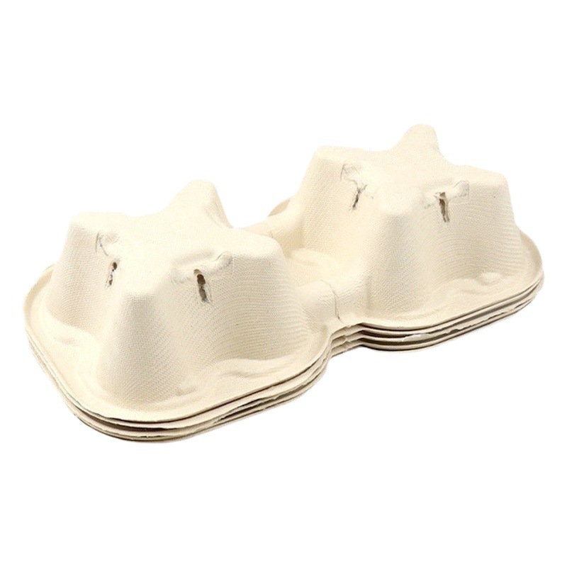 Fabricante de portavasos para bebidas de té con leche de calidad alimentaria en stock, base fija para portavasos doble desechable para llevar café y té con leche.