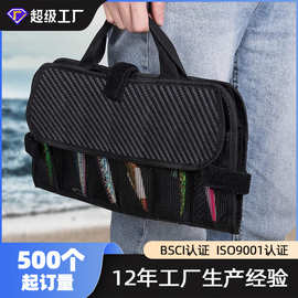 新款钓鱼包定制户外大容量防水耐磨鱼饵包鱼漂收纳包钓鱼工具包