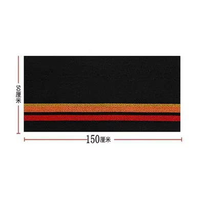 Universal Foot Pad — Freely Cutable Foot Mats - black-separate-rear-row-50150