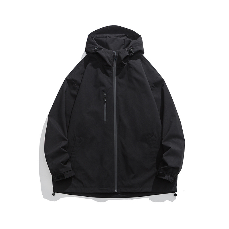 Travel autumn waterproof windproof jacket outside climbing with hood…