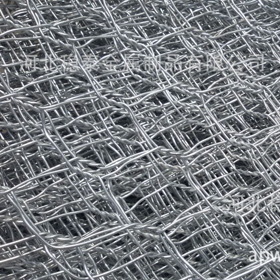 厂家供应镀锌钢丝石笼网片、格宾网garbions、石笼网卷