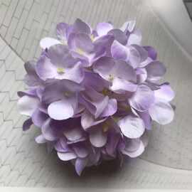仿真54片毛布绣球花头花环花墙打底绢花簪花戏曲装饰服饰道具假花