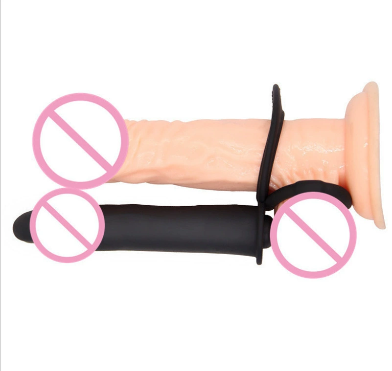 Silicone backyard anal plug 10 frequency vibration silicone simulation penis dual -pronged Amazon Speed on the Amazon Smooth WISH source