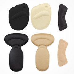 4D Sponge Heel Pad with Thick Anti-Wear and Breathable High Heel Back Support