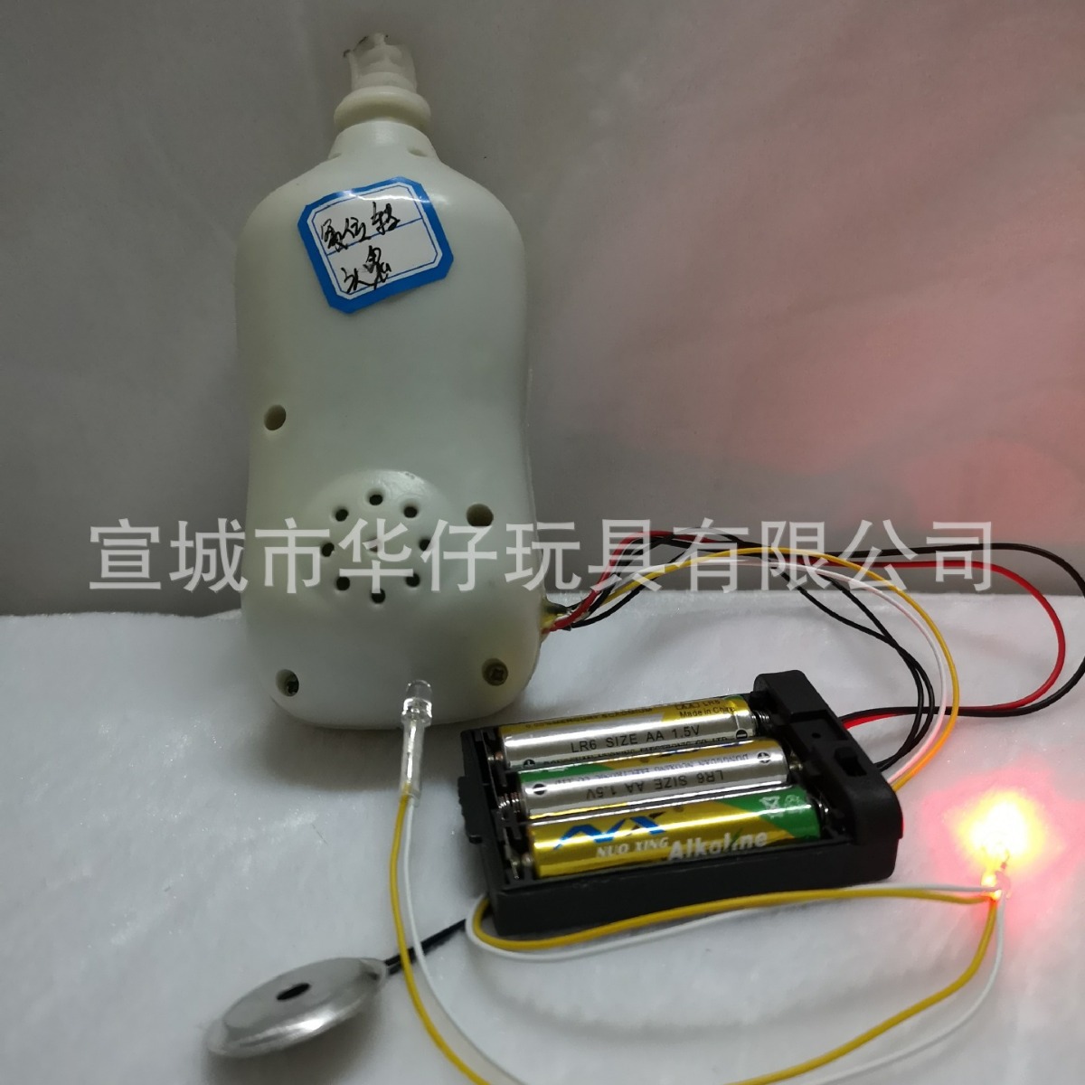 带复位功能转头鬼翻滚笑巫婆声控按控万圣节电动创意智能机芯