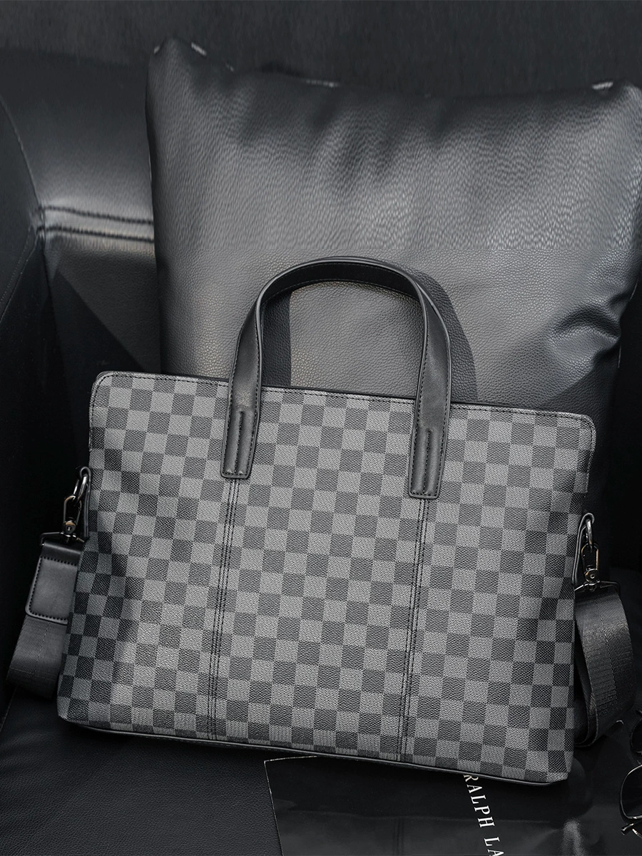 One-shoulder bag, laptop for documents, business version