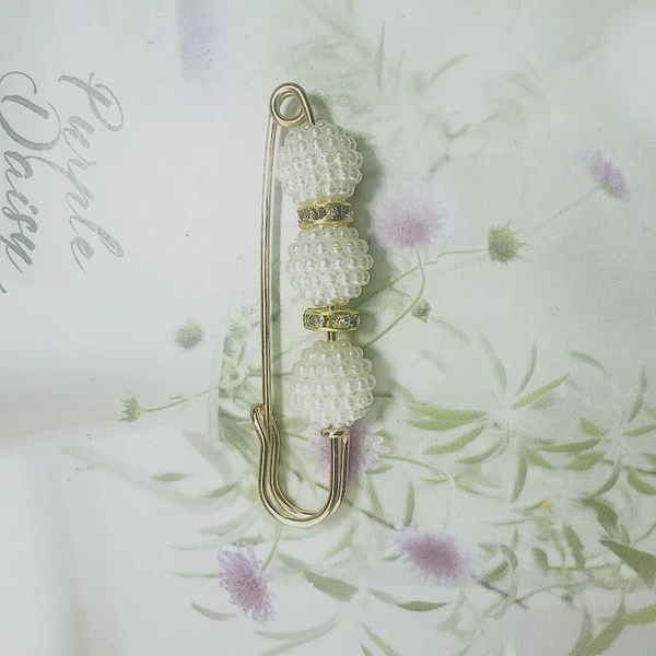 5.8cm brooch-3 pineapple beads (preferential delivery of collection and purchase)