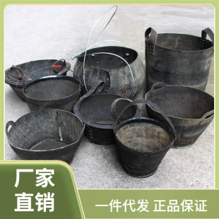 批发建筑工地用吊砂浆桶水泥桶灰桶轮胎桶橡胶桶胶皮桶大号抗摔耐-阿里巴巴