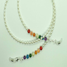 亚马逊跨境厂家直供新品时尚服饰链仿珍珠眼镜链流行眼睛链