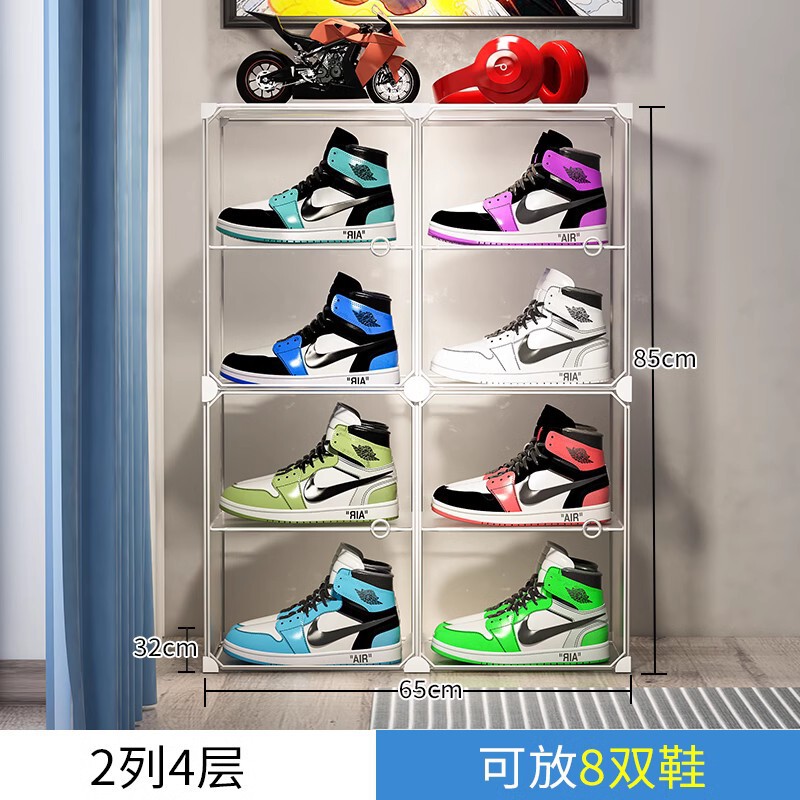 鞋架宿舍简易门口多层防尘家用室内好看经济型收纳卧室小型鞋柜子|undefined