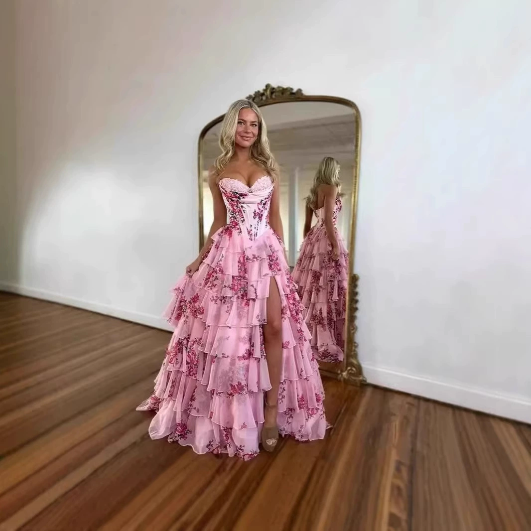 Трансграничные европейские и американские тряпки сексуальные длинные вечерние платья для женщин тонкое чувство высокого класса элегантная вечеринка платье для выпускного вечера летом