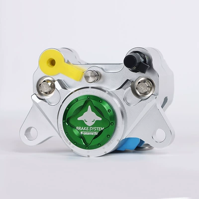 Other brake systems Crab Little Bull N1S Nine - flando-gemini-calipers-silver-green