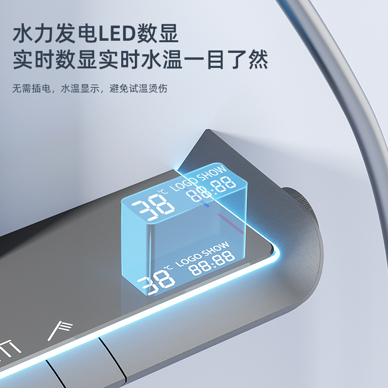 Gisto gris ducha ducha conjunto de tubo cuadrado baño termostático ducha de ducha doméstica ducha de ducha de lujo ligero