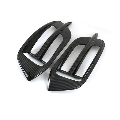 Light Eyebrow Car Exterior Decoration, Other Automotive Exterior Supplies - rear-fog-lampshade-carbon-fiber-pattern