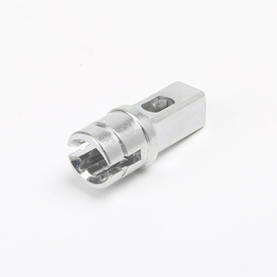 Lock Accessories Stainless Steel Carbon Steel Handle Head Non-Standard Square Head Perforated and Grooved Hardware Lock Accessories