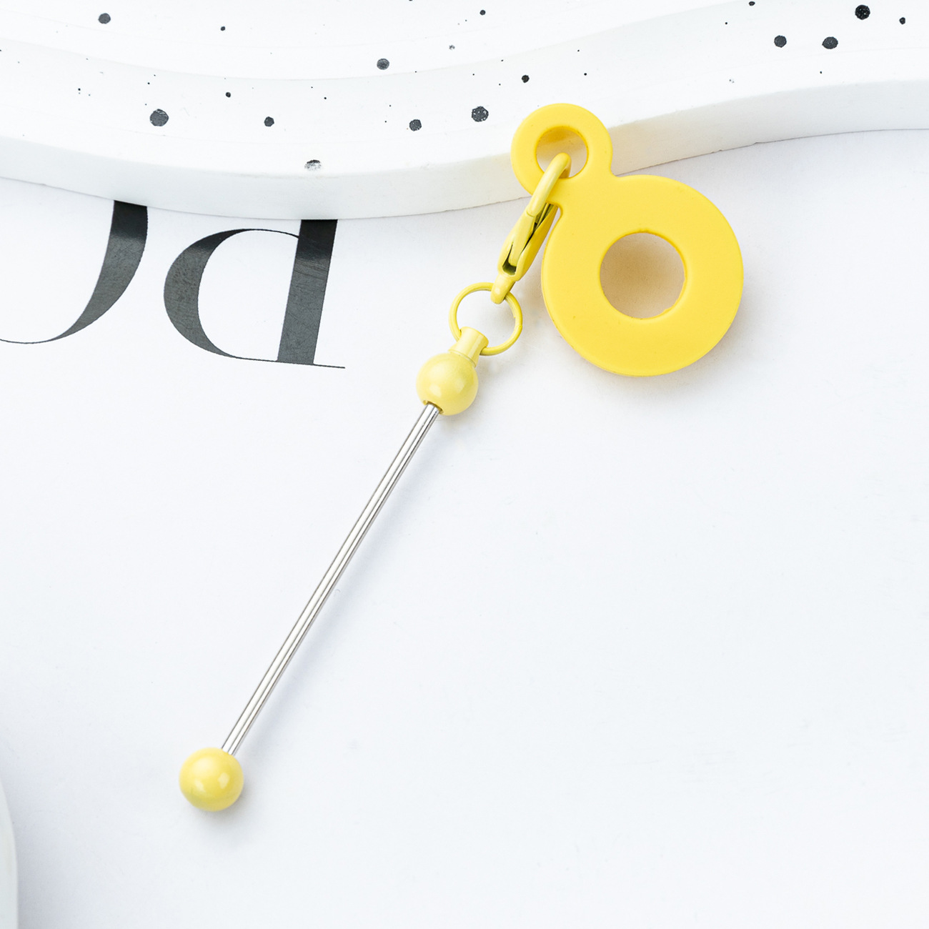 DIY cuentas de paja de silicona colgante para 8mm - 10mm taza de agua paja de silicona decoración fábrica al por mayor