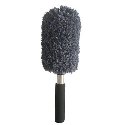 Car cleaning tools Ash Sweeping Household Retractable Fine - small-round-duster-non-telescopic-36cm