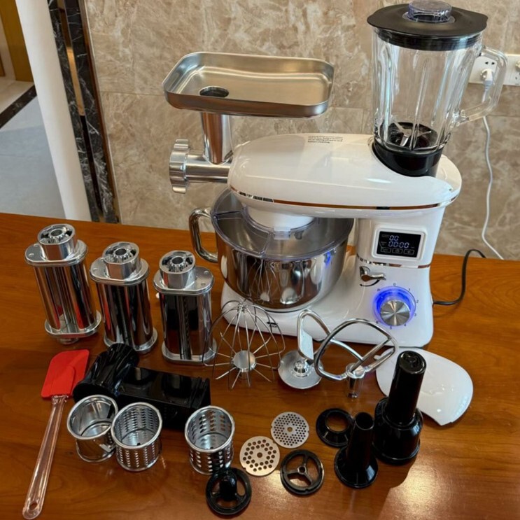 Standmixer Russian Multifunctional Chef Machine and Dough Mixer Display 6.5L Five-In-One Silent Cooking Machine