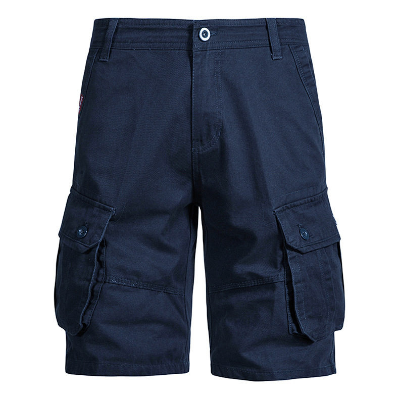 Summer new shorts, loose cotton cropped men's workwear, casual pants, and more middle-aged_voghion.com