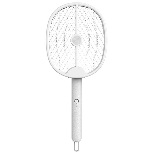 Household electric mosquito swatter, mosquito killer lamp, mouse repellent, three-in-one outdoor folding charging electric shock mosquito killer and fly killer mosquito swatter