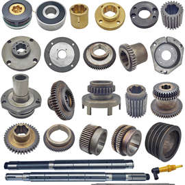 二机C6150A L-主轴箱齿轮花键轴电磁离合器轴承座刹车配件