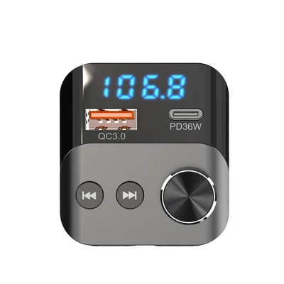 New car-mounted Bluetooth MP3 FM Modulyator