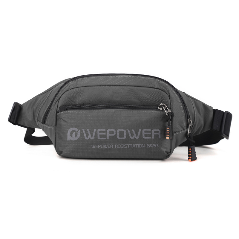 WEPOWER nuevo tipo de bolso de cintura para hombres, bolso de hombro para viajes deportivos al aire libre, bolso de pecho multifuncional para montar