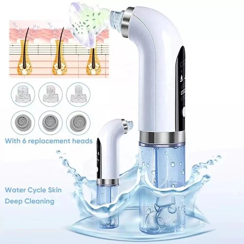 Small bubble cleaner, pore cleaning introduction device, mite removal, electric blackhead suction device, household oxygen injection device, facial cleansing device