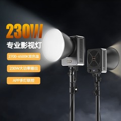 直播专业补光灯双色温补光灯常亮摄影灯影棚直播间拍摄COB美光灯