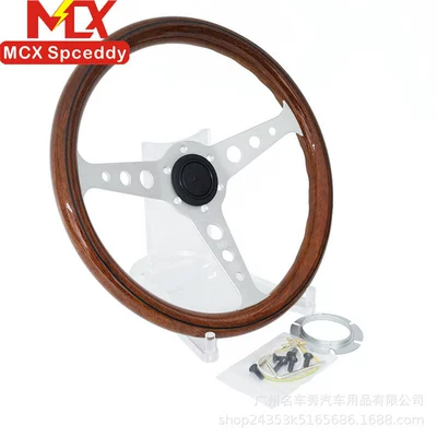 Steering wheel, Classic Steering Wheel 14inch Black - j