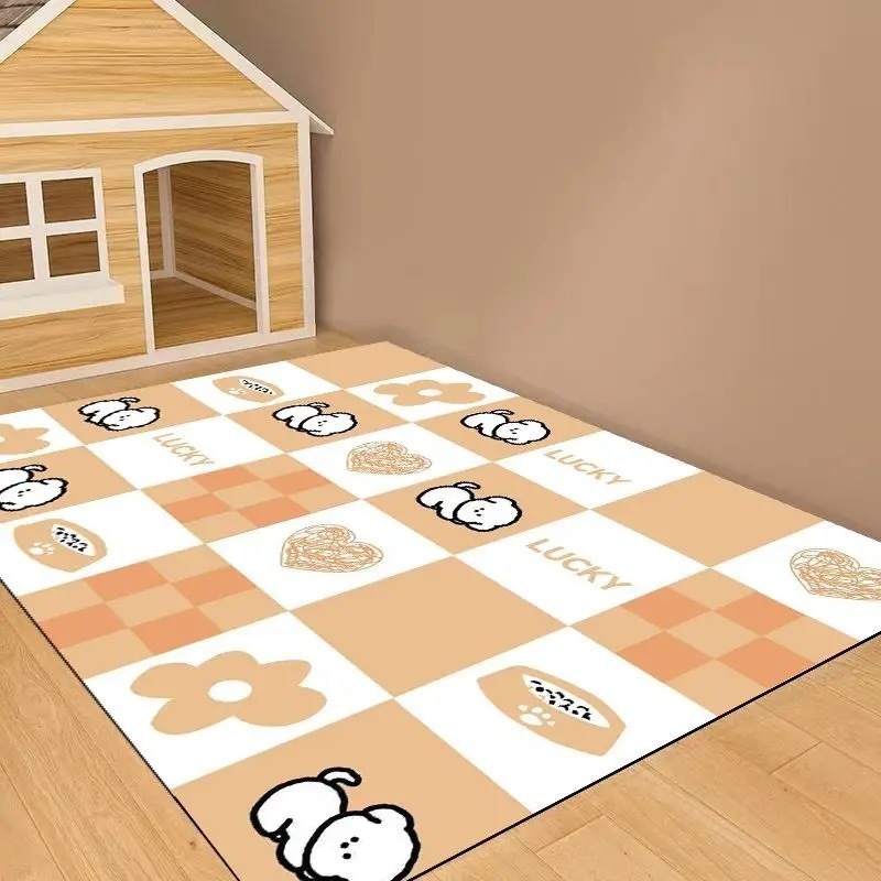ペットフロアマット防水と尿防止フロアマット PVC 犬フェンスマット犬小屋洗濯不要、メンテナンス不要の滑り止めベッド|undefined