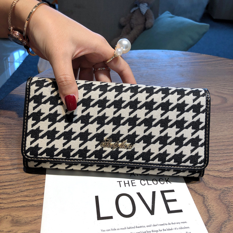 Portafoglio lungo con consegna spot per donna 2024 nuovo stile borsa per carte multi-card in vera pelle borsa per cellulare di grande capacità alla moda_voghion.com