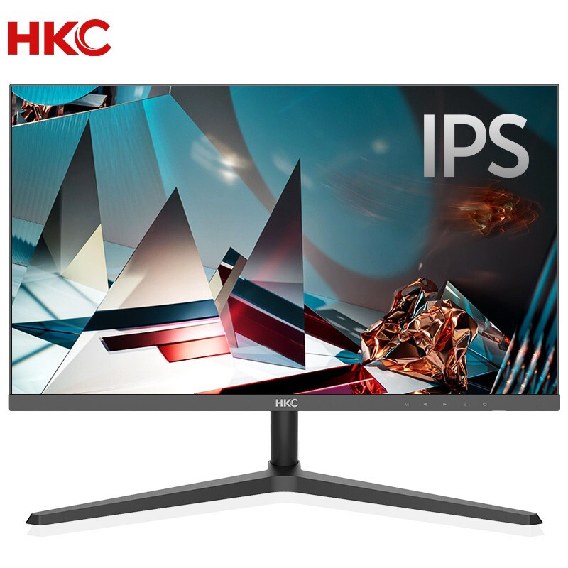 HKC 27 inch home office IPS screen narrow border game design 1080p HD computer LCD monitor