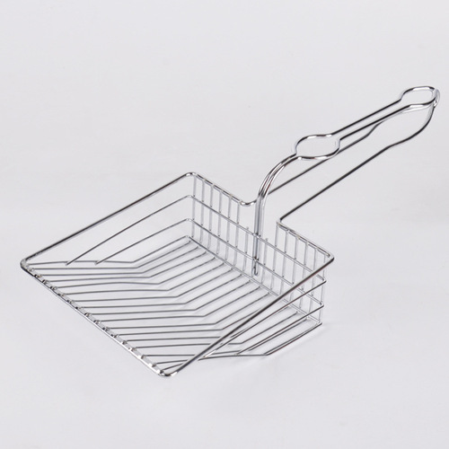 Large cat litter shovel cat poop metal shovel cat litter box shovel wholesale pet supplies