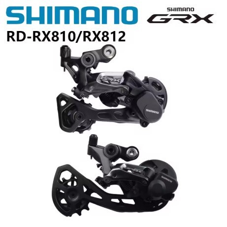 Shimano Grx Series 11-Speed Gs Long-Leg Road/Gravel Bike Rear Derailleur Rx812/Rx810