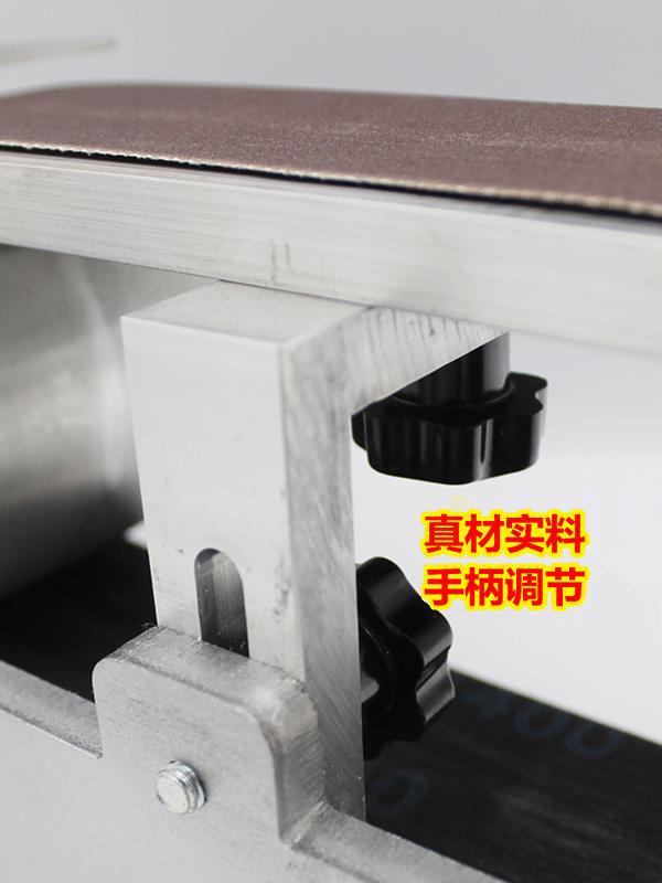 小型商用水磨砂带机加水滴水电动抛光机磨刀机台式打磨机家用