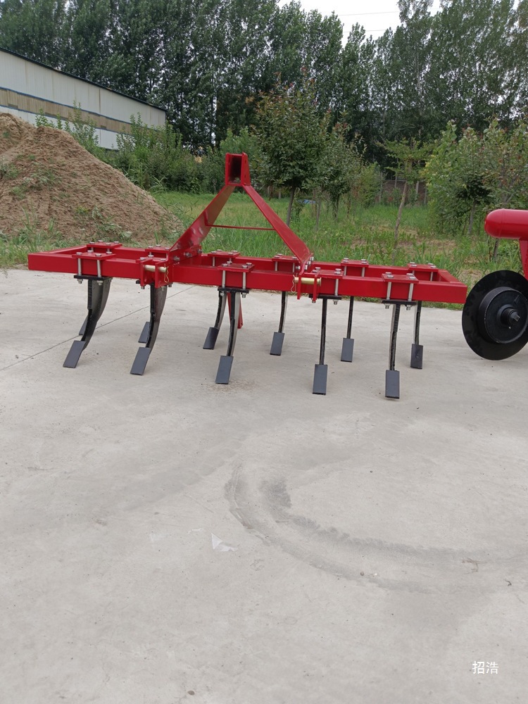 灭茬深松中耕机拖拉机深耕犁家用悬挂式通用型翻地保墒除部分杂草