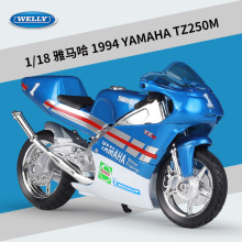 威利WELLY1:18YAMAHA1994雅马哈TZ250M仿真合金摩托车成品模型