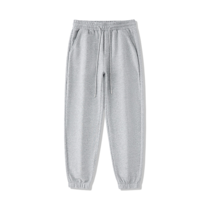 2025 otoño y invierno pantalones deportivos de pies de hombre pantalones de punto de gran tamaño sueltos pesados juveniles casual pantalones de moda image 8