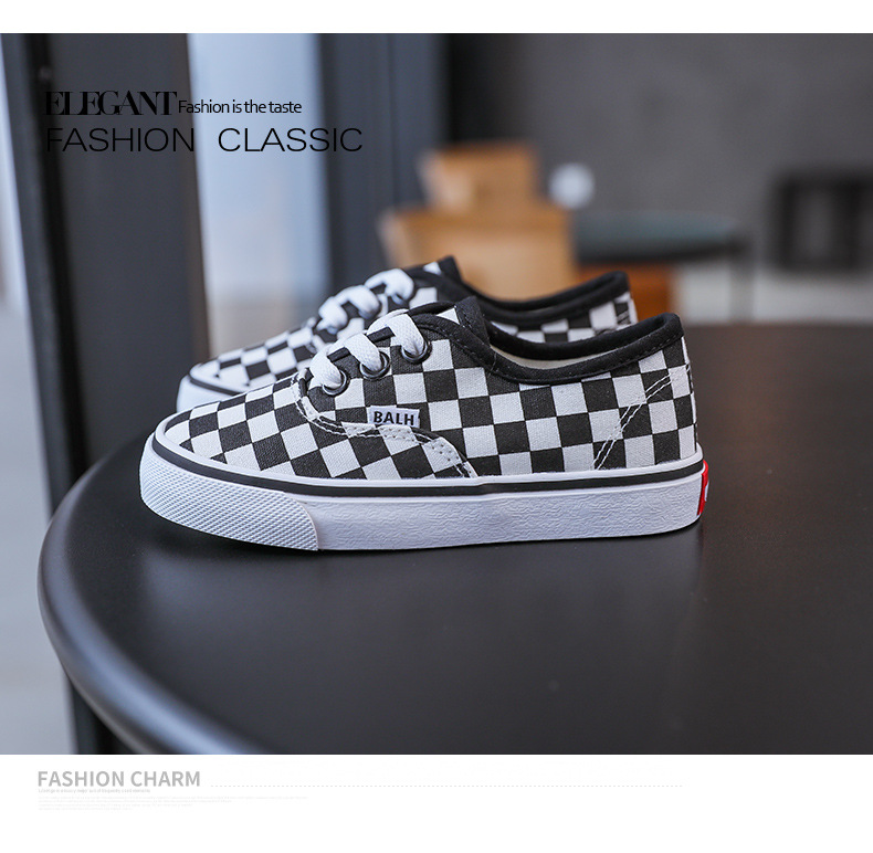 Scarpe da ginnastica in tela per bambini stile coreano_voghion.com