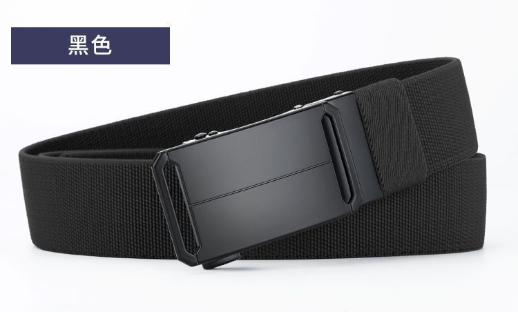 Neue Herrengürtel Elastische Gürtel Dehnbare Gürtel Outdoor Tactical Ledergürtel Geflochtene Nylongürtel mit Automatikschnalle Großhandel